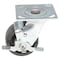 Vestil RollX Glass Filled Nylon Swivel With Brake Caster 4 In. Diameter x 2 In. Width 1250 lb Black CST-HLD2-4X2GFN-SWB - alternate 3